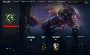 Conta League of Legends Riven Campeonato 2012 MMR Alto LOL