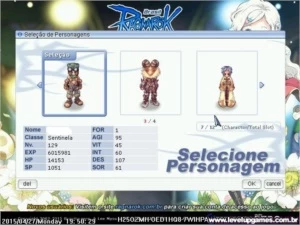 Conta com CPF Servidor Thor - Ragnarok Online