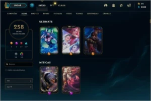 Conta League of Legends LOL