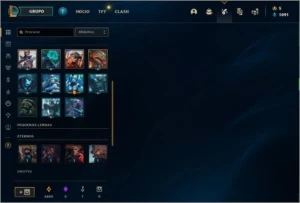 Conta smurf lvl 72, mmr bom e skins boas - League of Legends LOL