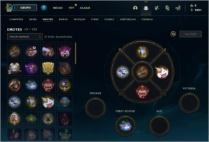 Conta smurf lvl 72, mmr bom e skins boas - League of Legends LOL