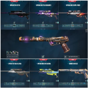 Conta Com 117 Skins E 8 Facas⭐Full Acesso⭐Entrega Automática - Valorant