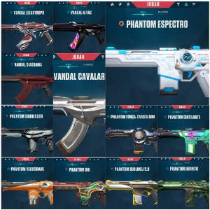 Conta Com 117 Skins E 8 Facas⭐Full Acesso⭐Entrega Automática - Valorant