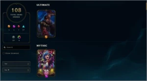 Conta League of Legends MMR Diamante LOL