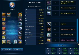 Conta end game com rank U CM la omega - Digimon Masters Online DMO