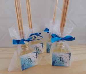 Difusor de ambientes com varetas - Artesanato e Personalizados