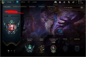 conta top - League of Legends LOL