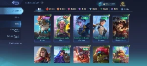 Conta Level 60 Emblemas Full - Mobile Legends