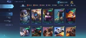 Conta Level 60 Emblemas Full - Mobile Legends