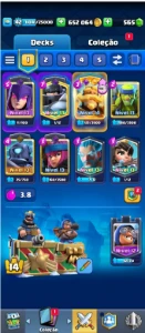 🎮 Conta Clash Royale – Alto Nível 🔥🏆 7696 Troféus Lv14