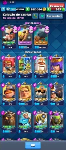 🎮 Conta Clash Royale – Alto Nível 🔥🏆 7696 Troféus Lv14