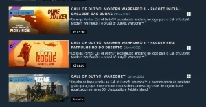 Conta Steam com 9 anos de serviço e muito mais. - Call of Duty COD