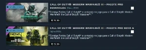Conta Steam com 9 anos de serviço e muito mais. - Call of Duty COD
