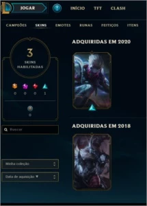Conta bronze I Lol - League of Legends
