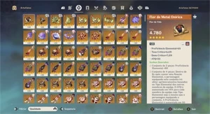 genshin AR60 todos personagens menos a klee mais de 20 armas - Genshin Impact