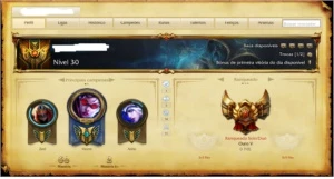 Conta League of Legends LOL