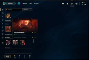 Conta ouro 2 baratinha com 1 skin e 32 champs - League of Legends LOL