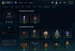 Conta League Of Legends - Season 4 - 92+ skins LOL
