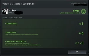 conta divine 1 9k behavior 4730 mmr - DOTA 2