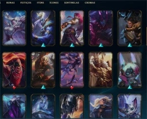 Vendendo Conta pra ajudar em casa - League of Legends LOL