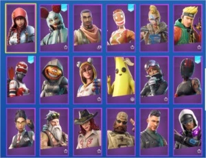 Conta de Fortnite com Salve o Mundo +Skins