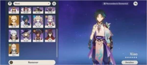 Xiao com lança de jade + DILUC c1 - Genshin Impact