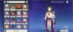 Xiao com lança de jade + DILUC c1 - Genshin Impact