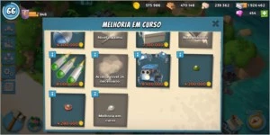 Conta boom Beach qg 23 quase Full - Outros