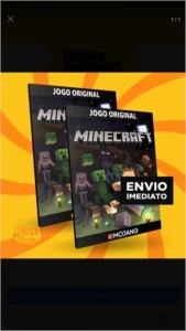 Conta Minecraft original com capa da of (Full acesso)
