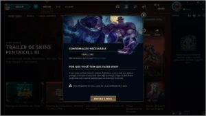 Conta LOL - Diamante IV, 62% de WR(E-MAIL NÃO VERIFICADO) - League of Legends