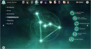 Genshin impact conta Zhongli C1+Baal AR43