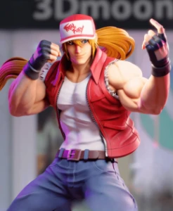 Terry Bogard  King of Fighter  Fan Art  STL 3DMoonn - Others