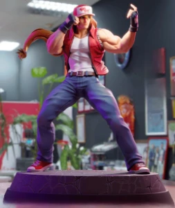 Terry Bogard  King of Fighter  Fan Art  STL 3DMoonn - Others