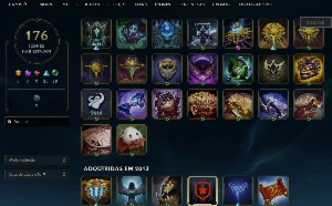 Conta League of Legends Full Acesso - 104 Champs e 85 Skins LOL