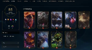 Conta League of Legends Full Acesso - 104 Champs e 85 Skins LOL