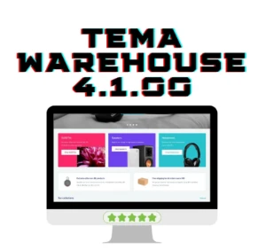Tema Warehouse 4.1 Atualizado (versão Padrão e 3D) + Brinde