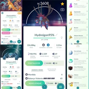 Conta Pokemon Go Nível 36 - Pokémon