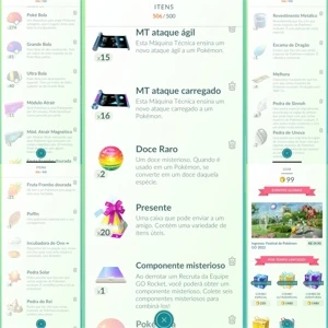 Conta Pokemon Go Nível 36 - Pokémon
