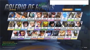 conta do overwatch com todo conteudo do 1 desbloqueado - Blizzard