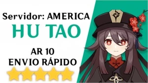 CONTA GENSHIN IMPACT COM HU TAO AR 10 ⭐✨