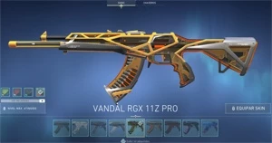 Conta Valorant RGX Katana e Vandal / Muitas skins!