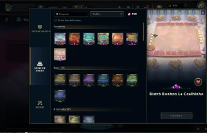 Conta League of legends 1253 Skins, 22 Chibis TFT LOL