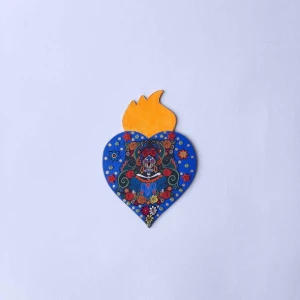 Enfeite de Parede Catrina Azul - Artesanato e Personalizados