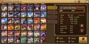 Conta global com 2LD - Summoners War