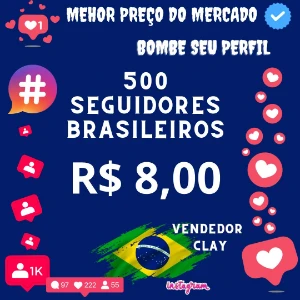 Seguidores para o instagram-BRASILEIROS