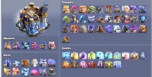 Conta Clash of Clans CV 18