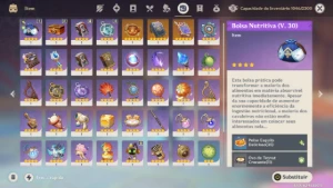 Conta Genshin AR60 24 Personagens T5 + 8 Armas T5 - Genshin Impact