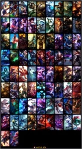 Acc ouro V / 74 skins!! - League of Legends LOL