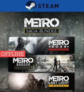 Metro Saga Collection com 3 jogos PC STEAM