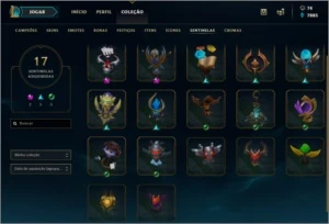 Conta lol todos champs 123 skins - League of Legends